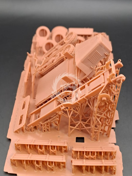 Pionierwagen Unic P-107 U.307(f) - KM Model KM-72001 Wydruk 3D skala 1/72 