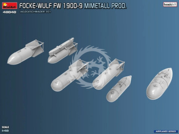 Focke Wulf  Fw-190 D-9 - MIMETALL PRODUCTION - BASIC KIT  - Mini Art 48040 skala 1/48 