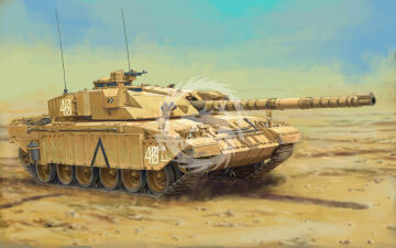 PRZEDSPRZEDAZ - British MBT Challenger-1(mk.3) Gulf War - Trumpeter 09612 skala 1/35
