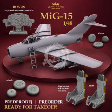 MiG-15 ROYAL CLASS - Eduard R0026 skala 1:48