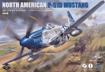 Przedsprzedaż - North American P-51D Mustang - Border model BG-002 skala 1:35