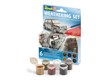 Zestaw 6 pigmentów - Weathering Set Revell 39066
