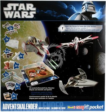 Kalendarz adwentowy STAR WARS Revell REV-01004 różne skale