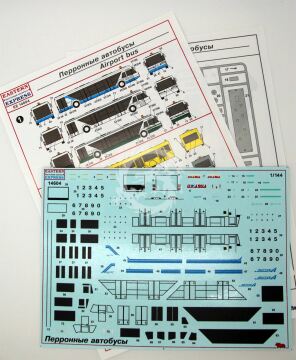 Autobusy - Airport Equipment #5 Eastern Express EE14604 w 1/144