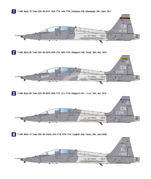 Model plastikowy T-38A Talon 'USAF', Wolfpack WP10007 skala 1/48