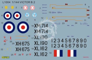 VICTOR B.2 RAF Strategic Bomber Great Wall Hobby Great Wall Hobby L1004 skala 1/144