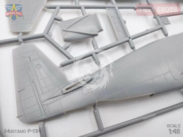 Model plastikowy P-51H Mustang, ModelSvit, MSVIT 48017, skala 1/48