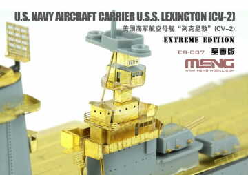 Model plastikowy U.S.S. Lexington (CV-2) EXTREME EDITION Meng Model ES-007 skala 1/700