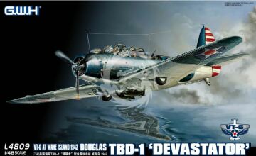 Douglas TBD-1 Devastator VT-6 at Wake Island 1942 Great Wall Hobby GWH L4809 skala 1/48