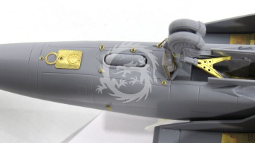 Blaszka fototrawiona Mig-31 Exterior detail set Microdesign MD 072272 skala 1/72