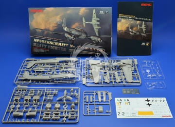 Model plastikowy Messerschmitt Me 410 B-2/U2/R4 Meng Model LS-004 skala 1/48