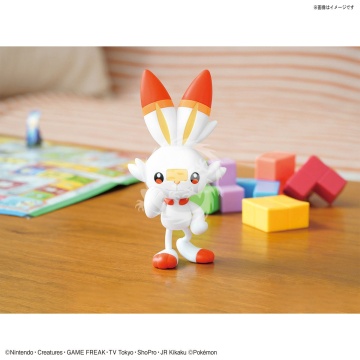 Pokemon Plastic Model Collection Quick!! 05 Scorbunny