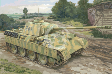 NA ZAMÓWIENIE - German Sd.Kfz.171 PzKpfw Ausf A Hobby Boss 84830 skala 1/48