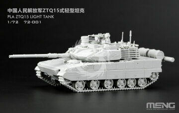 PLA ZTQ15 Light Tank - Meng Model 72-001 skala 1/72