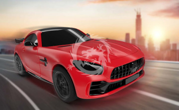 Mercedes-AMG GT R (Red) Build'n Race - Revell 23154 skala 1/43