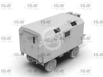 Trailer of Armed Forces of Ukraine ICM 72819 skala 1/72