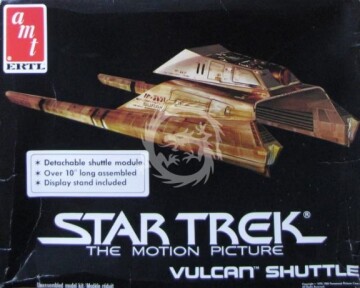 Star Trek The Motion Picture Vulcan Shuttle -  AMT/ERTL 6679 skala 1/187