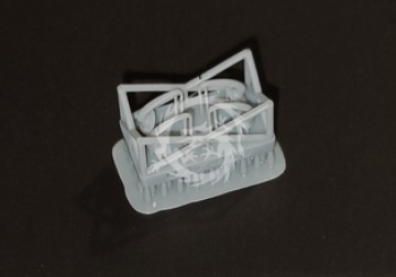 UAZ-469 Out door handles 4pcs - Start43 St104 skala 1/24