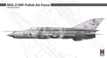 PRZEDSPRZEDAZ - MiG-21MF Polish Air Force - Hobby 2000 H2K32019 skala 1/32