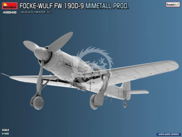 Focke Wulf  Fw-190 D-9 - MIMETALL PRODUCTION - BASIC KIT  - Mini Art 48040 skala 1/48 