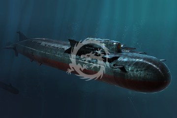 Russian Navy SSGN Oscar II Class Kursk Cruise Missile Submarine - HobbyBoss 83521 skala 1/350