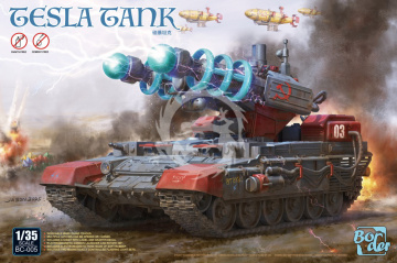 PRZEDSPRZEDAZ - Tesla Tank - Border Model BC-005 skala 1/35