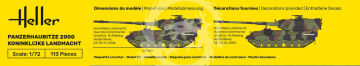 STARTER KIT Panzerhaubitze 2000 (PzH 2000) - Koninklijke Landmacht - Heller 35804 skala 1/72 