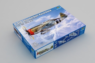 P-47D Thunderbolt Razorback - Trumpeter 02427 skala 1/24
