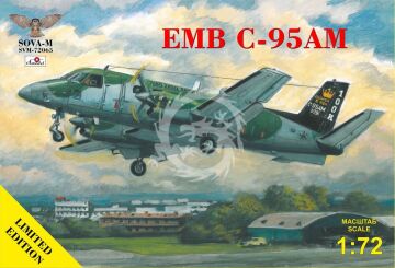 NA ZAMÓWIENIE - C-95AM light military transporter (Brazil A.F.) - Sova-M SVM-72065 skala 1:72 