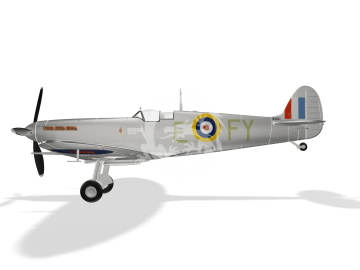 MDR14469 Metallic Details Model samolotu Supermarine Spitfire Mk.Vb w skali 1/144, drukowany w 3D