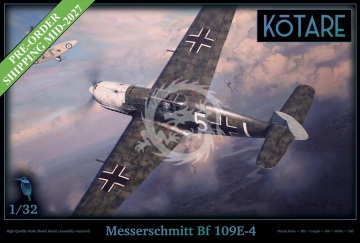Przedsprzedaż - MESSERSCHMITT BF 109E-4 - Kotare K32024 skala 1:32