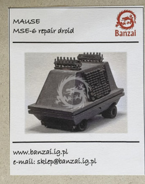 Maus MSE-6 repair droid - Banzai skala 1/12