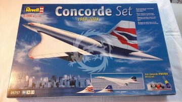 Concorde 1969-2003 + farby i klej Revell 05757  skala 1/144