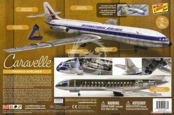 Model plastikowy Caravelle French Airliner Lindberg HL513 skala 1/96