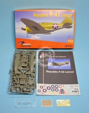 Model plastikowy Republic P-43 Lancer Dora Wings DW72027 skala 1/72