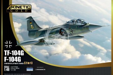 Lockheed TF-104G Starfighter Kinetic K48089 skala 1/48