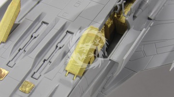 Blaszka fototrawiona Mig-31 Exterior detail set Microdesign MD 072272 skala 1/72