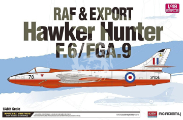 RAF & Export Hawker Hunter F.6/FGA.9 Special Edition Academy 12312 skala 1/48