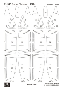 Preorder - F-14D Super Tomcat (Super Detailed) AvantGarde Model Kits 48003 skala 1/48