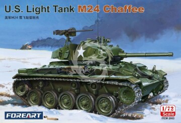 NA ZAMÓWIENIE - M24 Chaffee Light Tank  Foreart FOR2003 skala 1/72