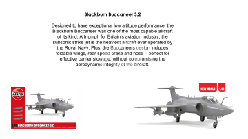 Blackburn Buccaneer S.2C/D Airfix A12012 skala 1/48