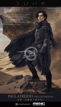 Dune Paul Atreides (Deluxe Edition) MENG-Model AFS-002s skala 1/12
