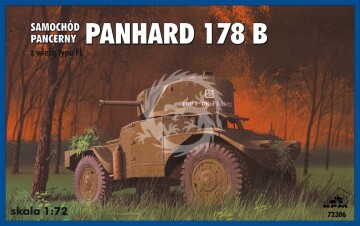 Samochód pancerny Panhard 178 B-wieża FL - RPM 72306 skala 1/72