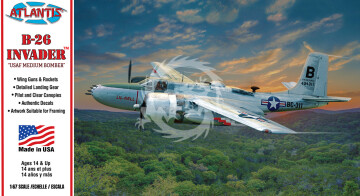 Douglas B-26 Invader USAF Medium Bomber -  Atlantis 6818 skala 1/67