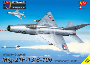 Mikoyan MiG-21 F-13/S-106 - Kovozavody Prostejov 72502 skala 1/72