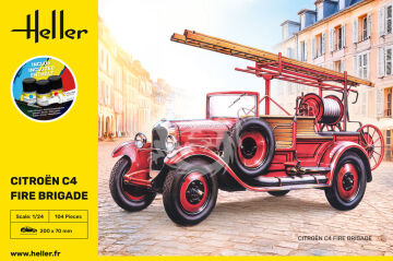 Citroen C4 Fire Brigade - Heller 56733 skala 1/24