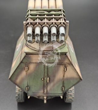 Somua Nebelwefer 42 - KM Model KM-35007 Wydruk 3D skala 1/35 