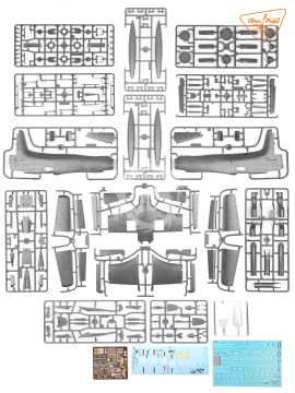A2D Skyshark Advanced Kit - Clear Prop CP4801 skala 1/48