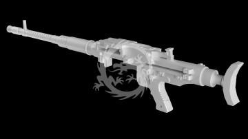 MG 131 Aircraft Machine Gun – 3D Printed Detail Set - Metallic Detallic MDR72133 skala 1/72