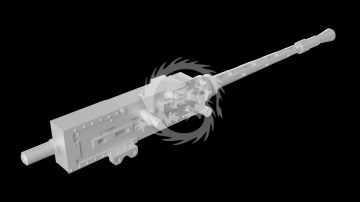 Browning .303 Mk.II Aircraft Machine Gun – 3D Printed - Metallic Details MDR3269 skala 1/32 